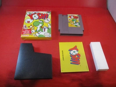 Yoshi (Nintendo Entertainment System, 1992) NES COMPLETE w/ Box manual game #J - Image 1 of 4