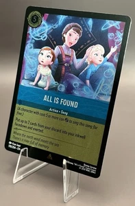 Disney Lorcana Archazia's Island 178/204 - All Is Found Cold Foil NM - Picture 1 of 2