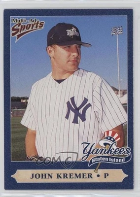 1999 Multi-Ad Sports Staten Island Yankees John Kremer #15 - Image 1 of 2