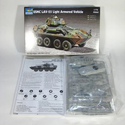Trumpeter Model kit 07268 1/72 "USMC LAV-25 Armored Vehicle" ,Sealed set! - Image 1 of 3