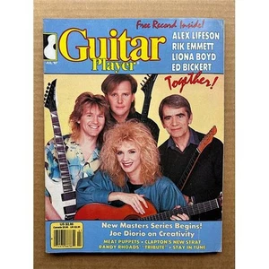 RUSH/OTHERS GUITAR PLAYER MAGAZINE JULY 1987 - ALEX LIFESON/RIK EMMETT COVER WIT - Picture 1 of 1