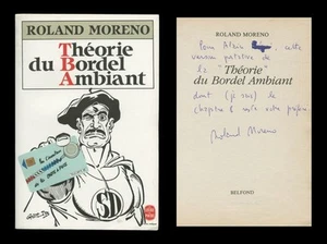 Roland Moreno (1945-2012) - Inventeur de la carte à puce - Rare livre dédicacé - Picture 1 of 4