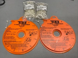 T&B 50' Ty-Reel Dispenser (TY580M) & 100 Self-Locking Heads (TY581M) - Picture 1 of 6