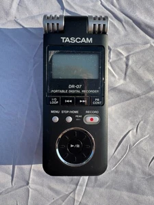 TASCAM DR-07 Portable Digital Audio Recorder Voice Recording Ausio - Picture 1 of 2