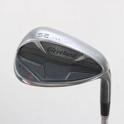 Cleveland CBX 2 CBX2 Black Satin Gap Wedge 52 Deg 52.11 Steel Regular RH S-15549 - Image 1 of 4