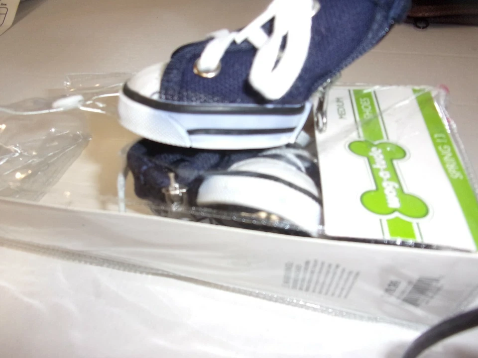 Zapatos Tenis Azul Alto Pet Puppy S M Nuevo Petco Wag-a-tude Bota de Nieve Pequeña Foto 1 de 1