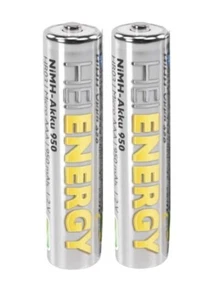 2 x Heitech Akkus AAA 950 mAh für Gigaset E370 HX E630 HX E310 H E360 E365 - Bild 1 von 1