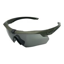 ESS Crossbow Stealth Olive Smoke Grey Lens Z87 Eyeshield Safety Sunglasses