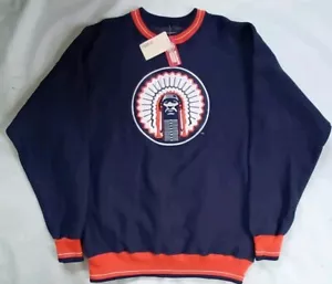 VTG NWT LEGENDS ATHLETIC ILLINOIS FIGHTING ILLINI SWEASHIRT SIZE XL - Picture 1 of 5