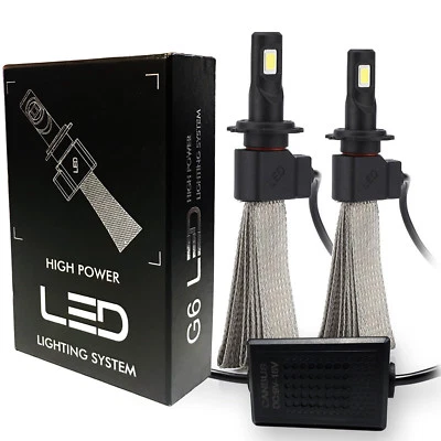 A1 2x Kit Faros LED Sin Ventilador D1S D2S D3S D4S 6000K Blanco Cooper Cinturones Foto 1 de 4