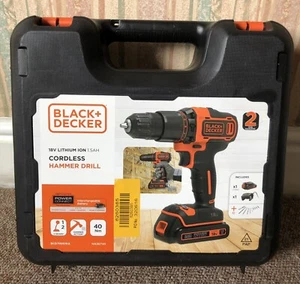 CARRY CASE ONLY For Black & Decker 18V Cordless Hammer Drill - Picture 1 of 4
