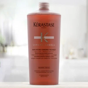 KERASTASE Chroma Absolu Bain Riche Respect Shampoo for Thick Color Treated Hair - Picture 1 of 1