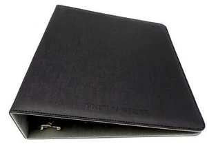 Docsmagic.de 3 anillos álbum premium negro - carpeta de colección álbum de tarjetas negro - PKM - Imagen 1 de 6