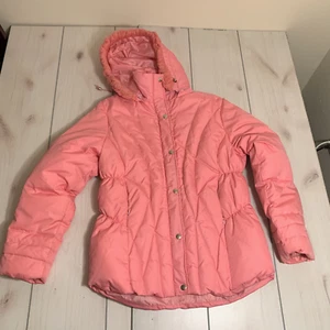 womens S Chadwicks winter coat pink removable hood - Picture 1 of 6