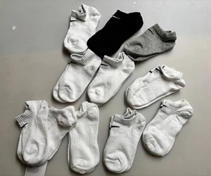 A11 Nike Damen Herren Sneaker Socken 11 Paar Konvolut Gr 34-38 B-Ware Sale Neu - Bild 1 von 1