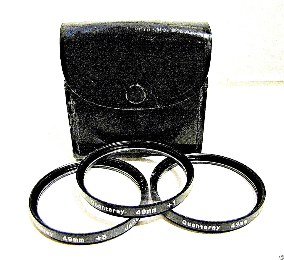 49mm Close-Up Macro Photography Camera Lens Filter Set  +1 +2 +3   NEW - 8677b - Image 1 of 1