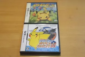 Pokemon Dash, Battle & Consigue Typing 2Games Juego Nintendo DS Nds Japonés - Imagen 1 de 4