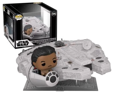 Funko POP! Rides Star Wars #514 Lando Calrissian In Millennium Falcon SWC 2022 Foto 1 de 3