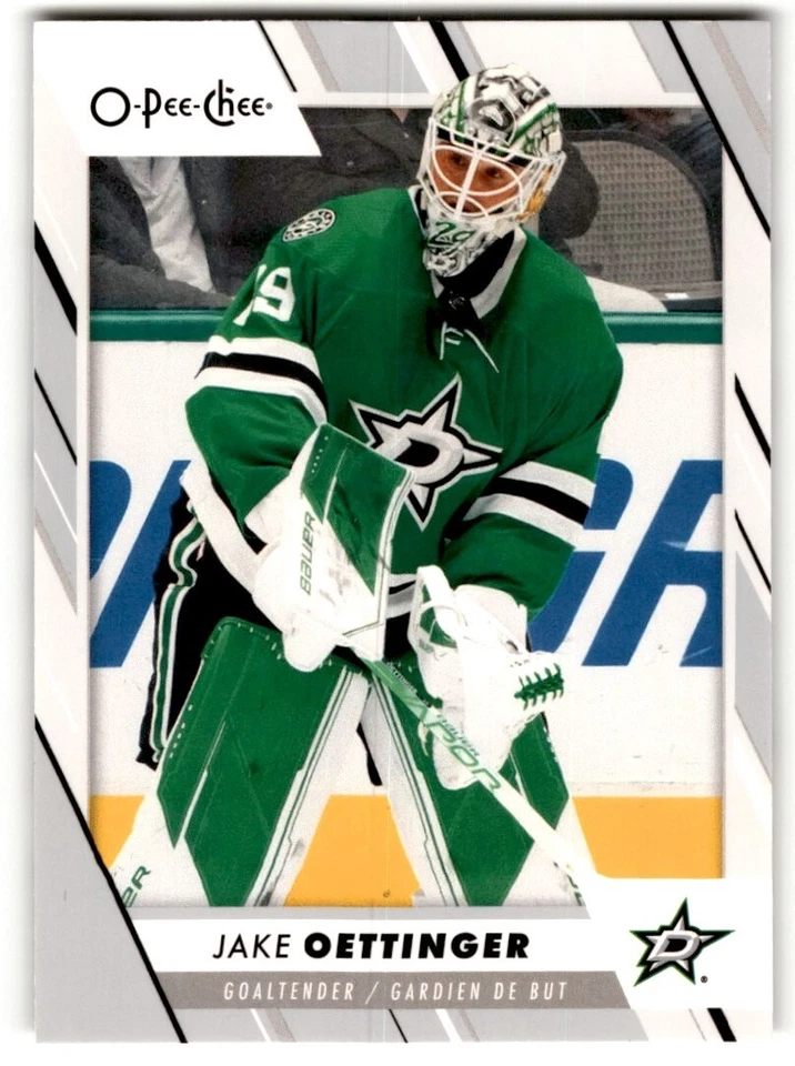 Jake Oettinger 2023-24 O-Pee-Chee #86 Dallas Stars - Image 1 of 2