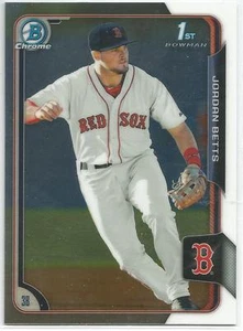 Jordan Betts Boston Red Sox 2015 Bowman Chrome Prospect - Picture 1 of 2