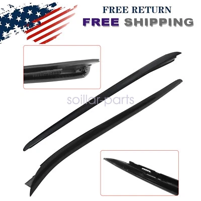 NEW 2PCS LH+RH Front Windshield Molding Trim For Acura TSX 2011 2012 2013 2014 - Image 1 of 4