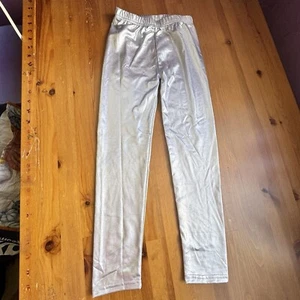 Gold girls leggings size 8 - Picture 1 of 9