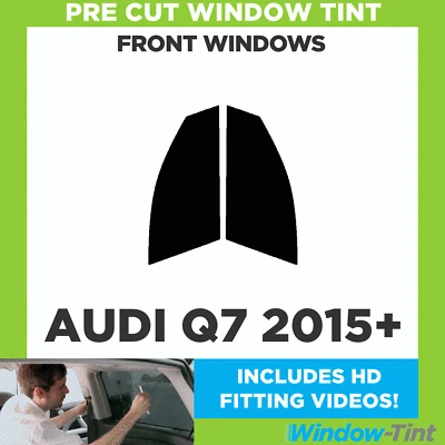 Película de tinte precortada para ventana de coche para Audi Q7 2015+ ventana delantera coche Foto 1 de 4