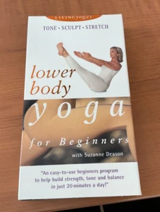 Unterkörper Yoga für Anfänger VHS 2003 Ton Skulptur Stretch Suzanne Deason - Bild 1 von 1