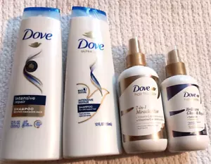 Dove Intensive Repair Shampoo Conditioner Hair Therapy Gloss Serum Miracle Mist - Picture 1 of 8