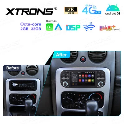 Autoradio Android 13 Octa Core GPS 4G LTE DSP für Jeep Dodge Ram 1500 Chrysler - Bild 1 von 4