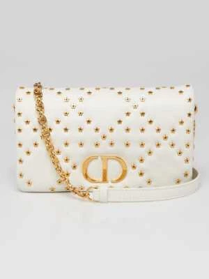 Christian Dior Latte Macrocannage звезда выстеганная телячья кожа мини каро сумка - Изображение 1 из 4