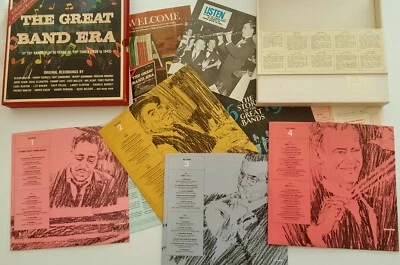 Collector's RCA Reader's Digest THE GREAT BAND ERA 10 LP Vinyl 33 rpm Set Record - Image 1 of 4