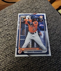 2024 Bowman Baseball German Ramirez 1st BP-93 Houston Astros - Picture 1 of 2