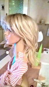 *Hübsche GISELA MAYER Kunsthaarperücke gebraucht, Bob im chicen Blond* - Bild 1 von 11