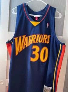 F_2009-2010 Mitchell & Ness Goldent State Warriors 2XL Womens Jersey - Picture 1 of 5