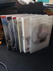 SAW Horror DVD Movie Lot 1-6 Jigsaw Gore Suspense  - Mainly Fullscreen - Foto 1 di 1
