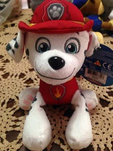 Nickelodeon Paw Patrol Marshall 7" Plush Soft Toy New with Tags - Picture 1 of 2