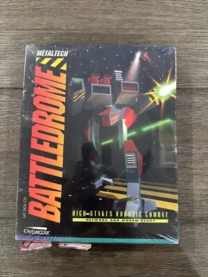 Metaltech: Battledrome, 1994, Big Box, New & Sealed - Image 1 of 4