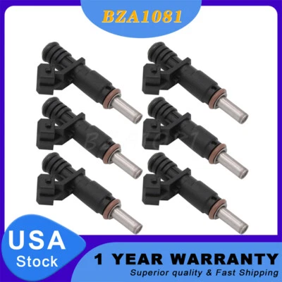 6Pcs Fuel Injectors 7531634 Fits For BMW 2007-2012 128I 328XI Z4 528I L6 3.0L Foto 1 de 4