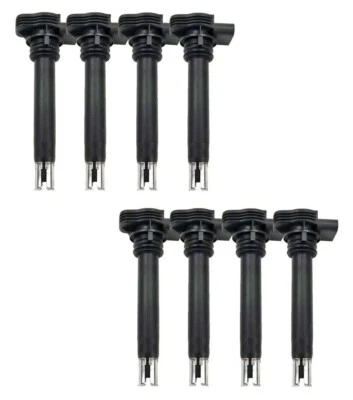 (8) NEW BOSCH COILS Ignition Coil PACK Kit For AUDI 2007 2008 RS4 /2013 2014 RS5 - Image 1 of 4
