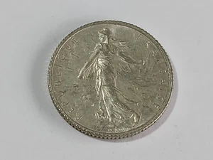 1919 France 1 Franc Silver Coin#220 - Picture 1 of 4