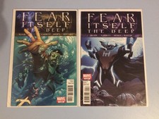 Fear Itself The Deep # 1 and 4 Marvel Comics VF/NM 2011