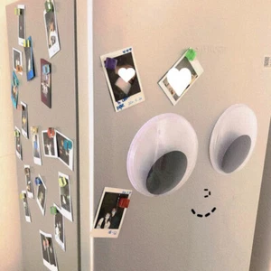 3 Pairs Giant Eye Sticker Plastic Wiggle Eyes Craft Wiggly Accessories - Picture 1 of 12