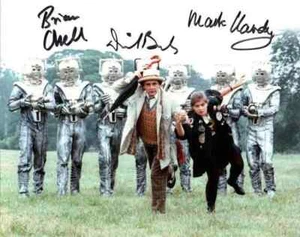 Doctor Who Autograph: BRIAN ORRELL, MARK HARDY & DAVID BANKS (Silver Nemesis) - Bild 1 von 1