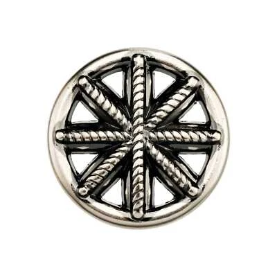 5Pcs Vintage Style Metal Button DIY Sewing Crafts Decorative Accessories 15-23mm - Image 1 of 3