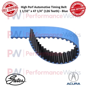 Gates High Performance RPM Timing Belt 126 Teeth For 1994-01 Acura Integra 1.8L - Picture 1 of 9