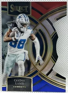 CEE DEE LAMB 2023 SELECT Red Blue PRIZM DIE-CUT #177 (349) - Picture 1 of 2