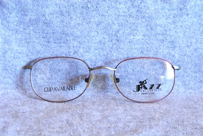 Colección Jazz Antiguo Marrón Estaño Gafas Marco Frontal 48-18 Foto 1 de 2