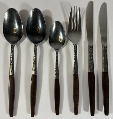 INTERPUR Stainless Steel Silverware INR2 MCM 6 Pc Replacement Set - Image 1 of 4