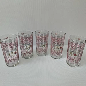 Set of 5 150th Kentucky Derby Mint Julep Souvenir Glasses 12 Oz. Mystic Dan Wins - Picture 1 of 12